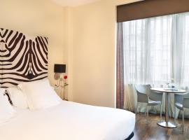Viesnīca Hotel Gran Derby Suites, a Small Luxury Hotel of the World rajonā rajons Les Corts, Barselonā