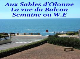 Océane Flore appart vue mer, hotel pet friendly a Les Sables-dʼOlonne