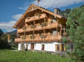 Ferienwohnungen-Gästehaus Altginzling, hotell sihtkohas Ginzling