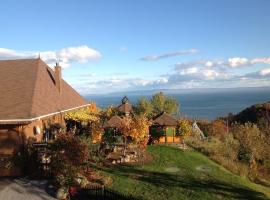 프티트-리비에르-생-프랑수아에 위치한 호텔 Auberge La Cote d'Or