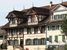 Landgasthof Schwanen, B&B/chambre d'hôtes à Merenschwand