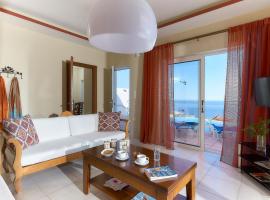 Nymphes Luxury Apartments, ubytování v soukromí na pláži v destinaci Agia Pelagia