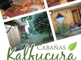 Cabañas Kalfucura, kalnų namelis mieste Licán Ray