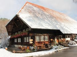 Rommelehof, hotel romantik di Gutach