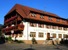 Hotel Gasthaus Zum Hirschen, guest house in Simonswald