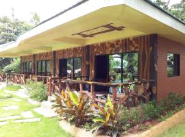 Dabdab Tourist Inn, hotel a Puerto Princesa Földalatti Folyó Nemzeti Park környékén Sabangban