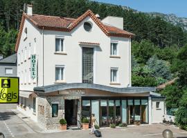 Logis Hotel Restaurant des Gorges du Tarn, hotelli kohteessa Florac Trois Riviere