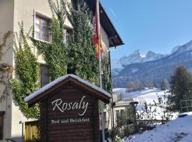 B&B Rosaly, renta vacacional en Château-d'Oex