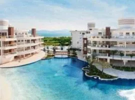 Cobertura magnífica frente mar