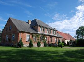 Ferienwohnungen im Gutshaus Gnies, kæledyrsvenligt hotel i Gnies