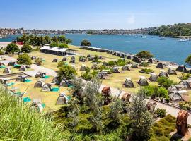 Cockatoo Island Accommodation, campsite in Sydney