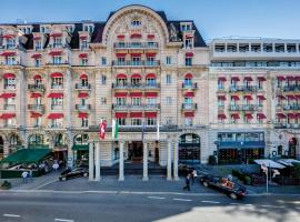 Lausanne Palace, hôtel à Lausanne