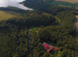 Ośrodek leśny Rajsko w Zapuście, campsite in Zapusta