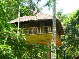 Kalidasa Tree House and Villa, Wayanad, vila di Chekadi