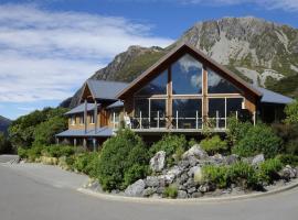 Aoraki Mount Cook Alpine Lodge, romantiškasis viešbutis mieste Mount Cook Village