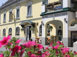 Hotel zum goldenen Hirschen, Hotel in Göstling an der Ybbs