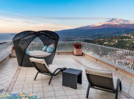 Villa Le Terrazze Charming Rooms, romantic hotel sa Taormina