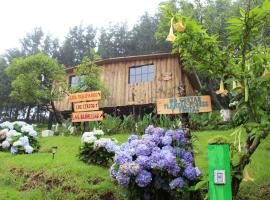 Alla Arriba, chalet de montaña en Las Cruces