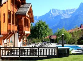 Le Cerf Amoureux Chalet Privé & Spa, hotell i Sallanches