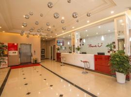Thank Inn Chain Hotel Jiangsu Wuxi Xishan District Leather City, hotel with parking in Dongbeitang