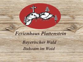 Ferienhaus Plattenstein, alquiler vacacional en Kirchberg