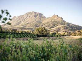 Le Pommier Wine Estate, chata v destinaci Stellenbosch