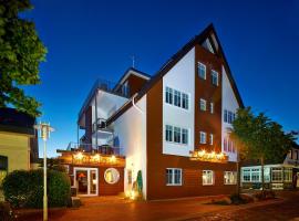 Bernstein-Hotel Bootshaus, hotel in Büsum