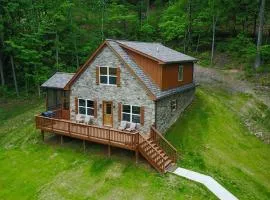 Fish Trap cabin on the Shenandoah River