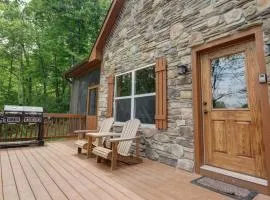 Fish Trap cabin on the Shenandoah River