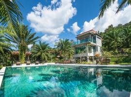 甲米綠山泳池別墅，班農塔勒的附設泳池的飯店