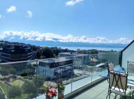 Swissart | Lake View, hotel cerca de Fourmi, Lausana