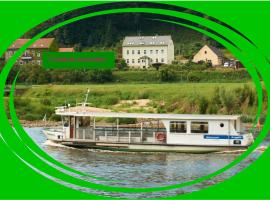 Pension Hönel-Hof Bad Schandau, hotel 3 bintang di Bad Schandau