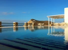 Aeri, hotel with pools in Chora Folegandros