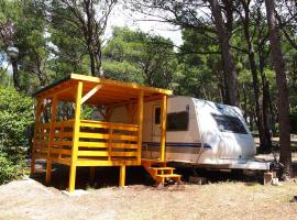 Caravans Baško Polje, campingplads i Baška Voda