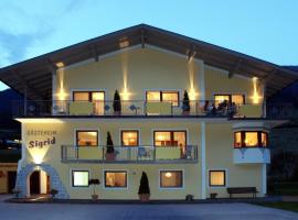 Gästeheim Sigrid, hotel Bergkastel-Seilbahn környékén Naudersben