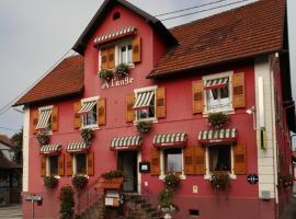 Hotel Restaurant A l'Ange: Climbach şehrinde bir otel