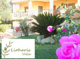 Lioharis Villa, rodinný hotel v destinaci Skala Rachoniou
