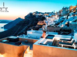 NK Cave House Villa, hotel ve Fiře