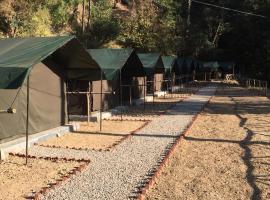 Jungle Stays, luxury tent in Chail