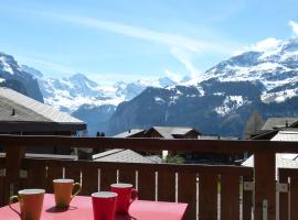 Chalet Bella Vista 6, hotell sihtkohas Wengen