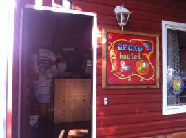 Gecko Hostel, acomodação com onsen em Pucón