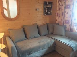Duplex Apartment Right At The Ski Lift Tracks, hotel a Valmorel