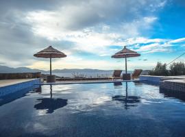 Evexia Villa, rental pantai di Thólos