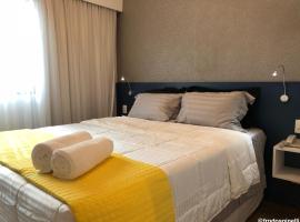 Apartamento confortável - Itaim Bibi, hotell i nærheten av Iguatemi kjøpesenter i São Paulo