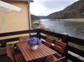 Ferien im Denkmal an der Elbe, Hotel in Stadt Wehlen