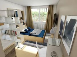 Studio Gare Metz Côté Cour, hôtel à Metz