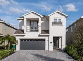 Modern Home Near Disney With Private Pool, Media Room And Waterpark Resort Access At Encore Resorts Reunion - 7576Mr