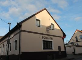 Penzion U Růže, hotel a Sezimovo Ústí