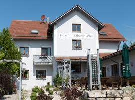 Gasthof Oberer Wirt, hotel económico em Kipfenberg