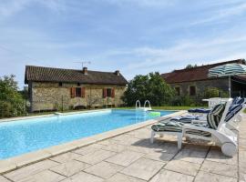Stone house with private pool, vacation home in Villefranche-du-Périgord